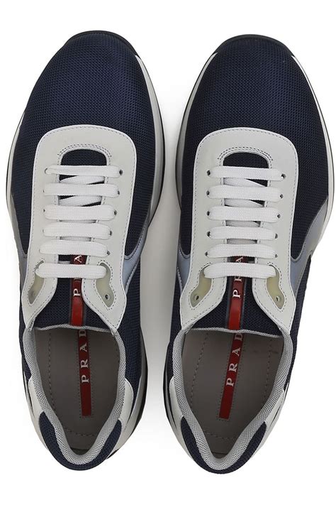 prada sneakes|prada denim sneakers.